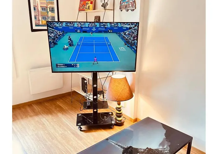 Appartement T2 Confort Tv 55' Avec Canal Series Netflix Dazen Bein Sport Apple Tv Ocs Paramount Prime Video